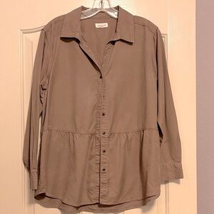 Westbound Brown Button-Down Shirt